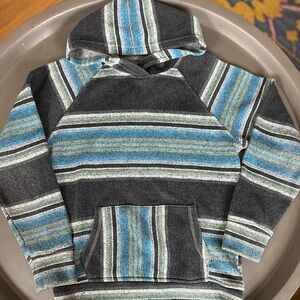 Brooklyn boys size Medium Multicolor Striped Hoodie Swestshirt